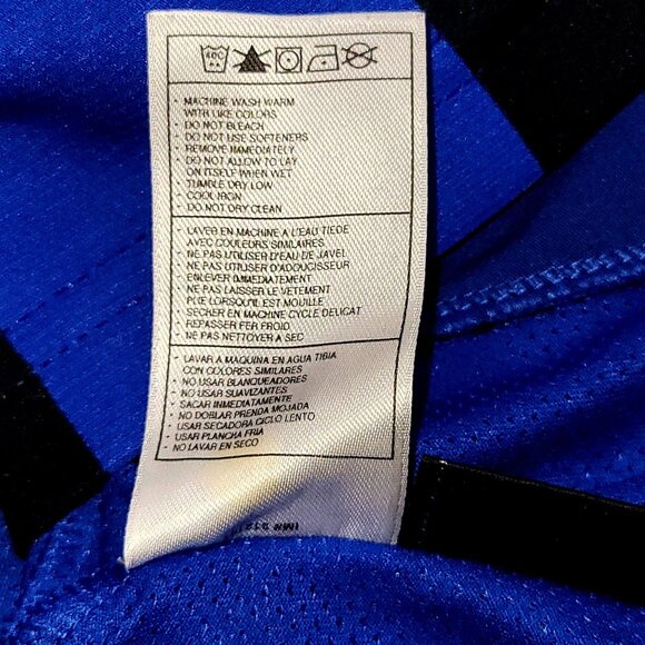 Adriano Inter Milan 2004 2005 Long Sleeve Soccer Jersey Shirt M - Picture 8 of 9